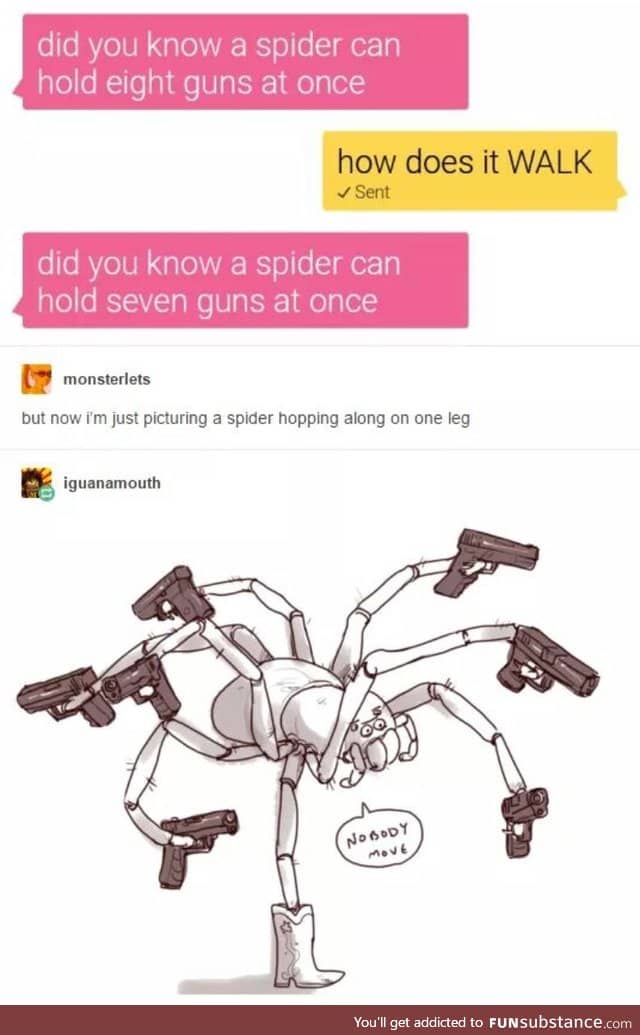 Spider-gun,spider-gun
