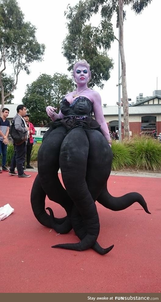 Badass Ursula cosplay