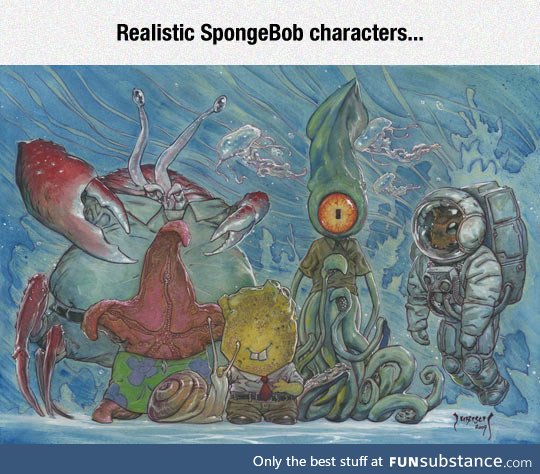 Real spongebob world