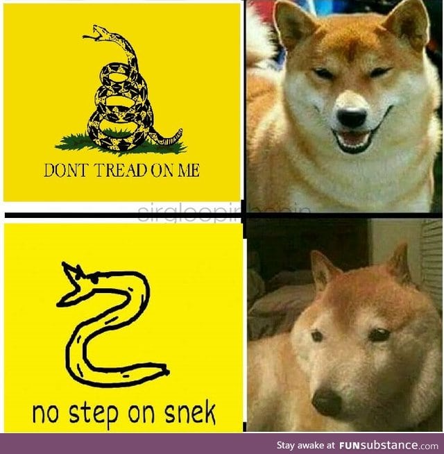 Don't tread on snek