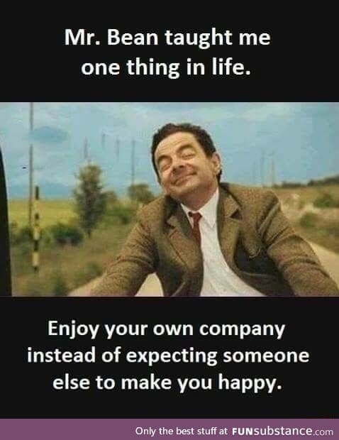 Lesson learnt from Mr. Bean