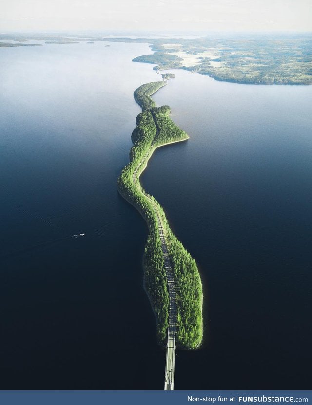 Pulkkilanharju bridge, finland