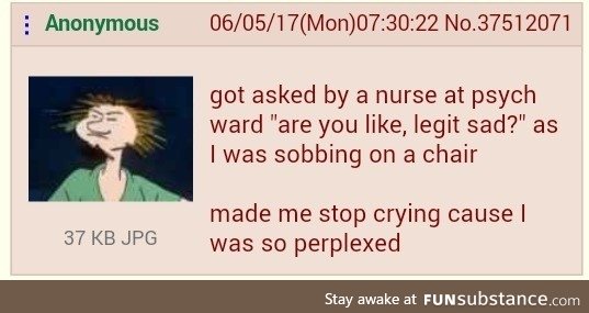 Anon encounters an unexpected perplexity