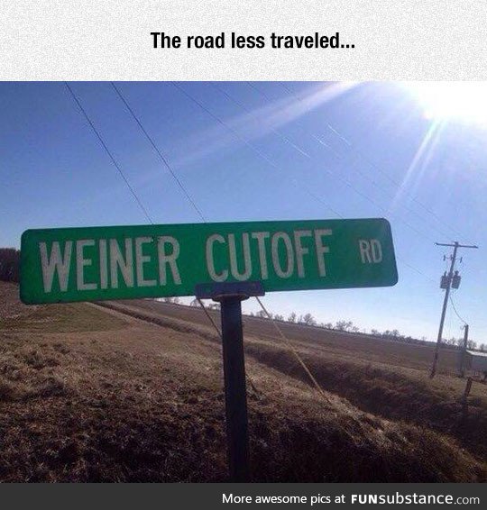 Probably a short cut