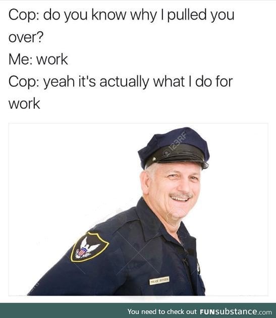 Classic police meme