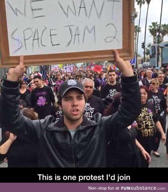 Protesting the real issues