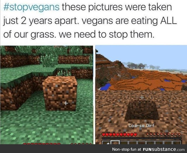 Vegans, it's time to stop