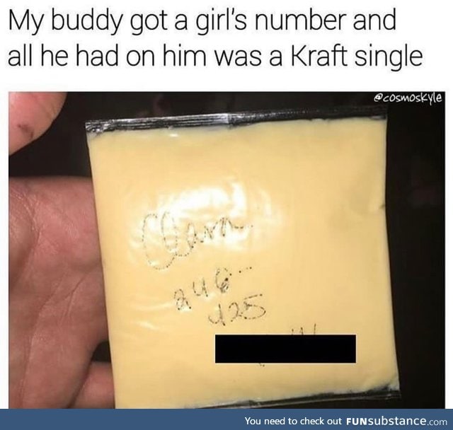 Whatever it takes to get her number