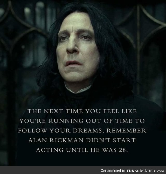 RIP Mr. Rickman, our forever Snape