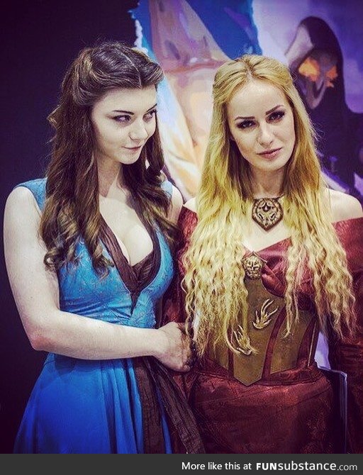 Impressive Margaery and Cersei Cosplay