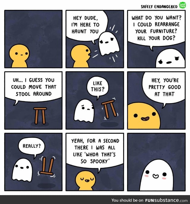 Spooky lil ghost