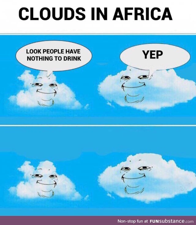 Scumbag clouds continuing