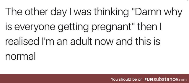 The realization of adulthood