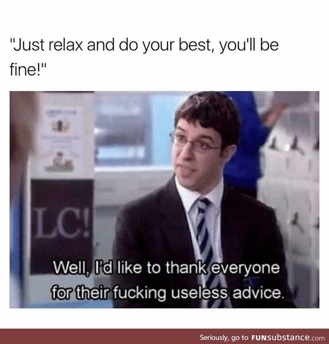 Useless advice