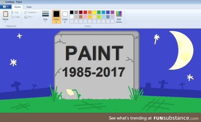 Microsoft just announced it will stop updating MS paint