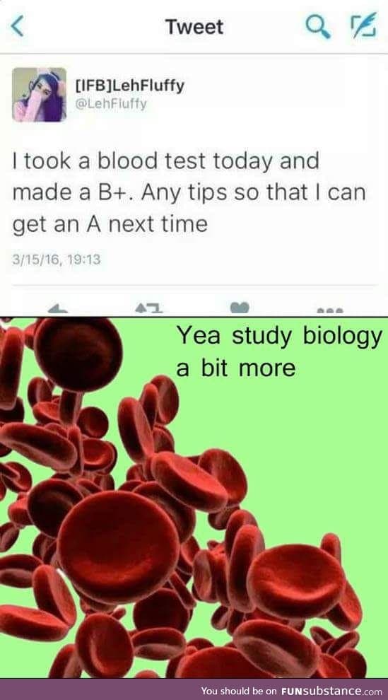 How to improve blood test