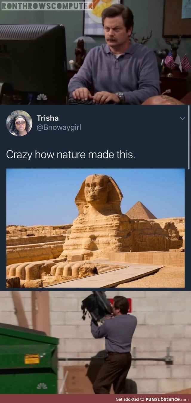 Nature is a sculpture