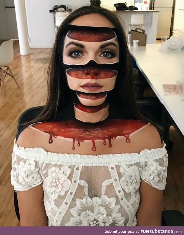 This 3D make up