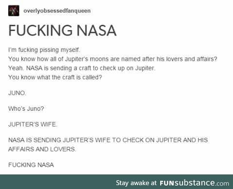 NASA does have humor