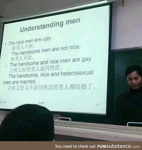 Understanding men