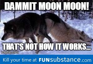 Dammit Moon Moon! That's not how it works...