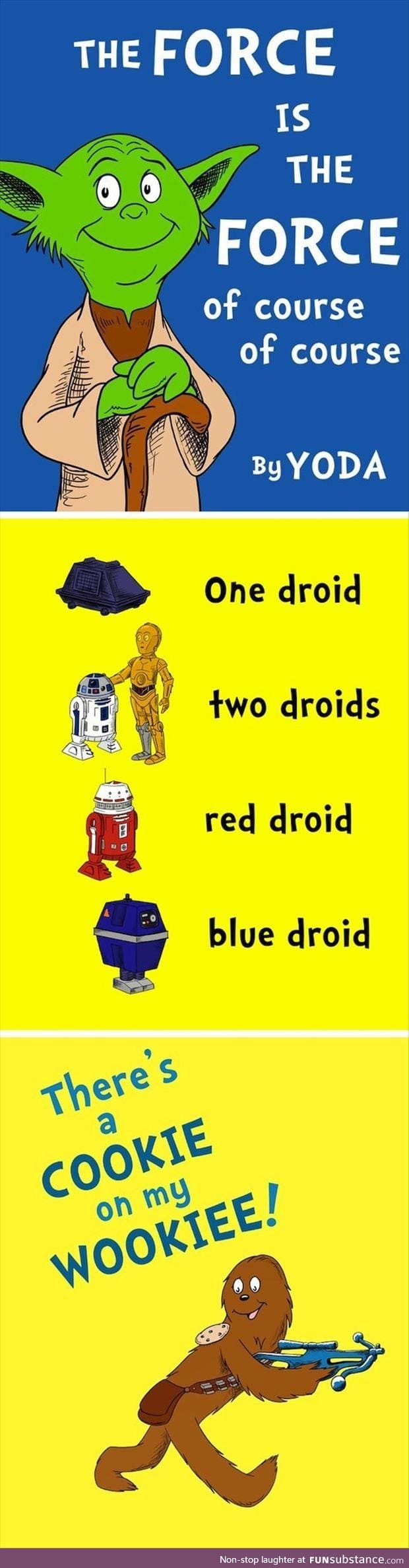 Shame Dr. Seuss didn't do Star Wars books, we might have gotten these gems.