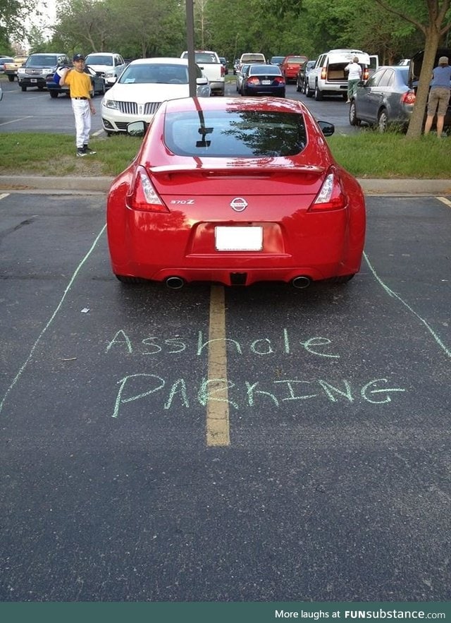 Asshole parking