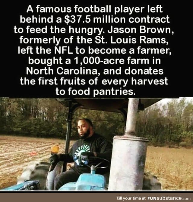 Or he could have donated $37million in food once he got the contract. 
