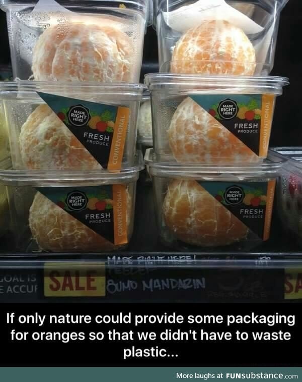 How to package oranges