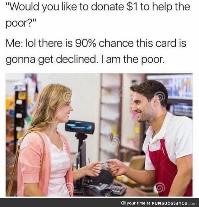 I am the poor