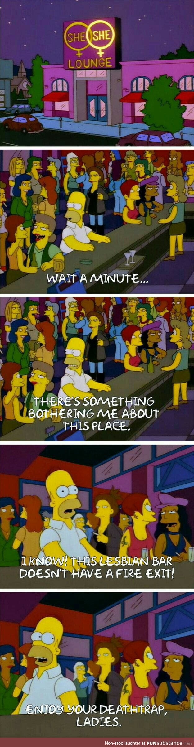 Simpson Meme scene