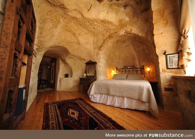 House in a cave