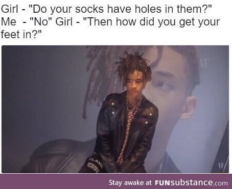 Do socks have holes in them
