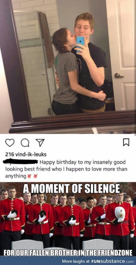 Friendzoning is getting more advanced