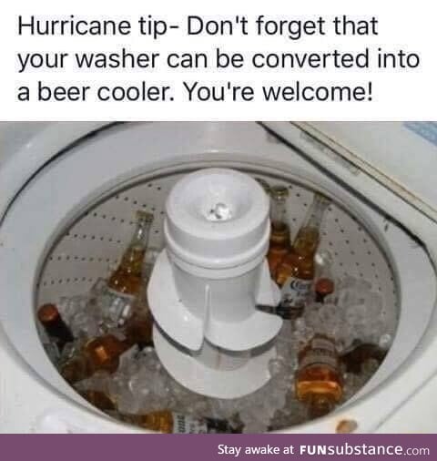Hurricane survival tip