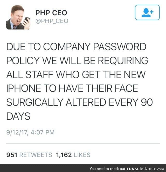 Your password will expire soon