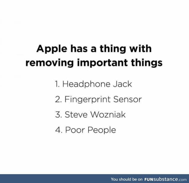 Why Apple?!
