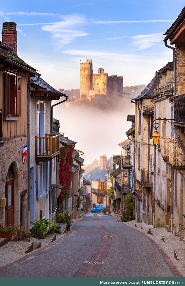 Najac, France - Castle in the Sky