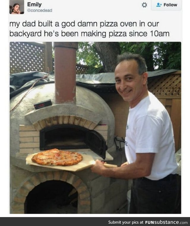 Didn't I watch this same pizza oven here