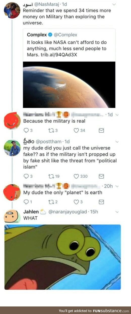 Universe is fake