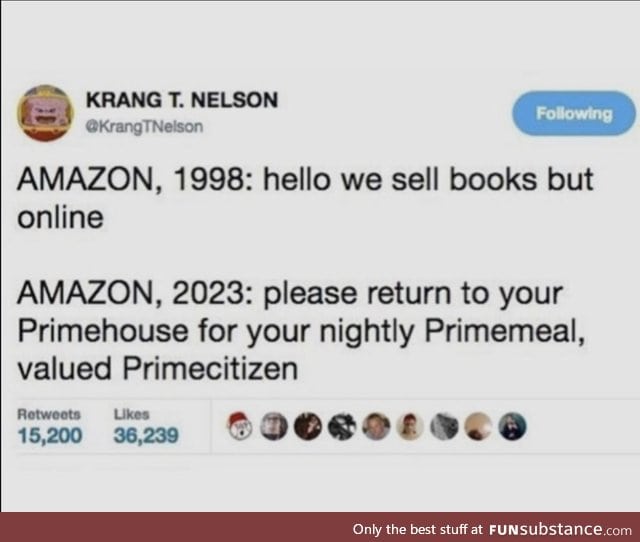 I for one welcome our Amazon overlords
