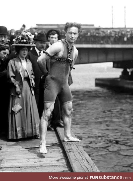 Houdini doesn't skip leg day