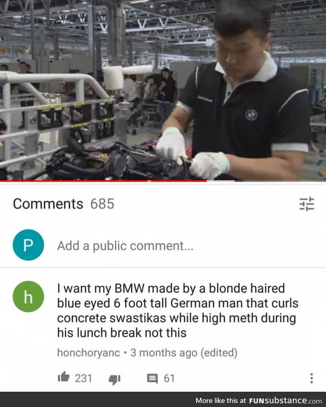 Video about a BMW plant in China. Expections