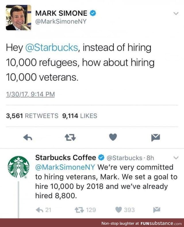 Starbucks smackdown