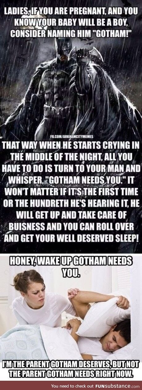 Gotham needs you