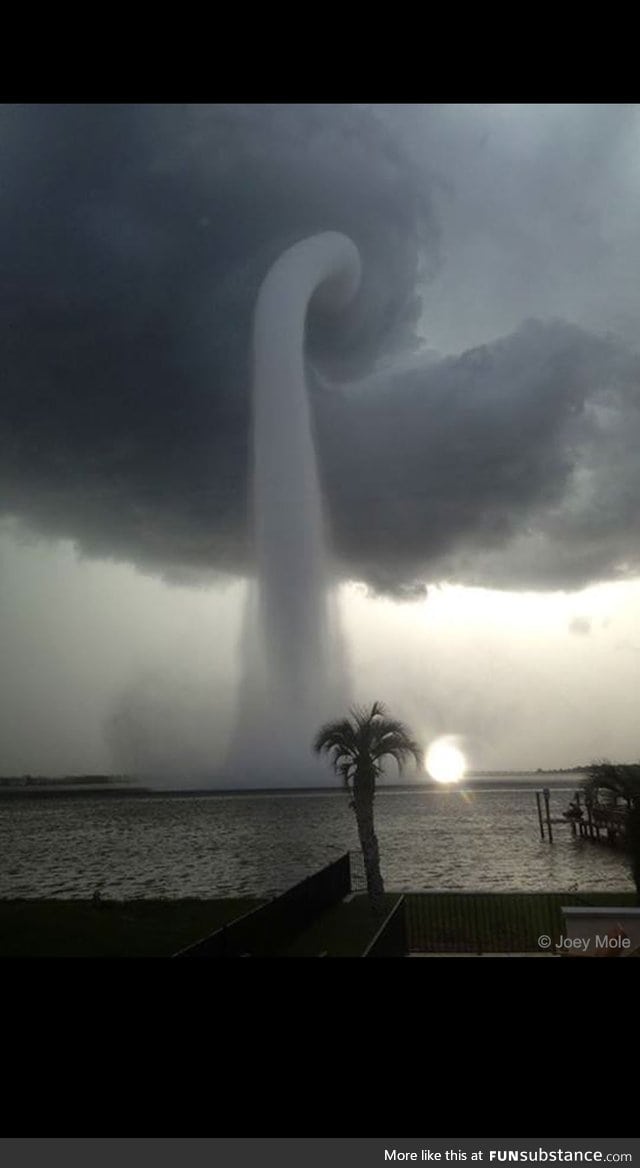 Waterspout in Florida