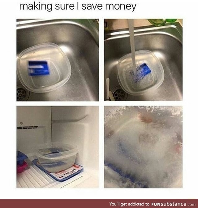 The only way to save money