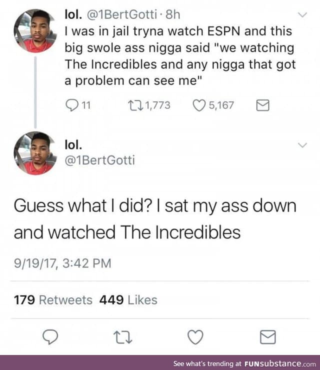 Everybody in Jail got time