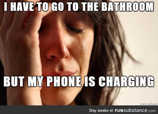 The single worst First World Problem there is