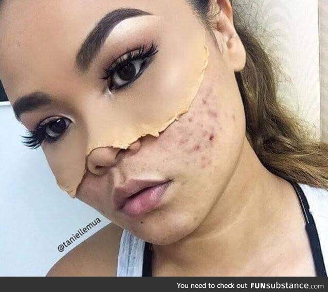 Reality of makeup